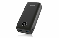 Power bank ALIGATOR PD20W+QC22.5A,30000mAh,černá