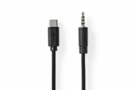 Kabel USB-C - Jack 3,5mm NEDIS CCGB65950BK10