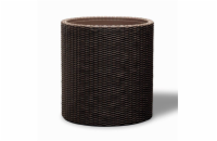 Květináč KETER Cylinder M Brown
