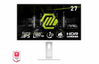 MSI MAG/274PFW/27"/IPS/FHD/180Hz/1ms/White/2R