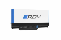 Baterie RDY pro notebook Asus X53S 4000mAh 6 cell, kompatibilní Baterie RDY pro notebook Asus X53S, 4000mAh, 6článková. Kompatibilní a spolehlivá náhrada pro dlouhodobý výkon vašeho zařízení.