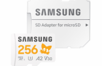 Samsung micro SDXC 256GB PRO plus Sonic + SD/micro SDXC/256GB/UHS-I U3 / Class 10/+ Adaptér/Bílá