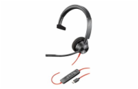 HP Poly BW 3310 Mono USB-C HS + USB-C/A (8X215AA)