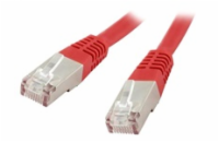 XtendLan patch kabel Cat6, FTP - 0,25m, červený (prodej po 10 ks)
