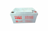 Baterie 12V 74Ah V-PRO SOLAR DEEP CYCLE
