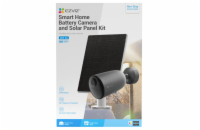 EZVIZ IP kamera EB3 4G kit/ bullet/ 4G/LTE/ 3Mpix/ krytí IP65/ objektiv 2,8 mm/ H.265/ IR až 15m/ šedá + solární panel C
