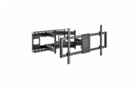 SBOX nástěnný držák 43&quot;-100&quot;, naklápěcí a otočný, nosnost až 120 kg, černá (PLB-7486)