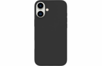 eSTUFF INFINITE Riga silikonový kryt pro iPhone 16, recyklovaný TPU, černý