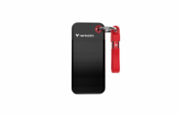 Verbatim Pocket SSD 1TB USB 3.2 Gen 2, externí Solid State Drive, černá/červená