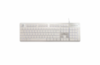 White Shark herní membránová klávesnice TACHI, US layout, bílá (GK-003241)