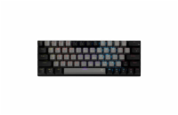 White Shark herní mechanická klávesnice WAKIZASHI 2, modrý SW, US layout, šedo-černá (GK-002721V2)