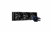 CHIEFTEC vodní chlazení CPU Iceberg 360 Dark, 3x120mm, ARGB vodní blok, LGA1851, AM5, černá