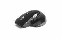 PORT CONNECT Ultimate COLLECTION, bezdrátová dobíjecí myš, Bluetooth, FreeWheel, 4000 DPI, černá