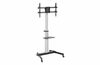 SBOX mobilní podlahový držák pro LCD/LED 37"- 86", černo-stříbrný (FS-444)