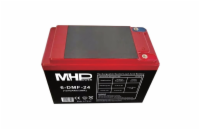 MHPower 6-DMF-24 Trakční gelová baterie 12V/24Ah, Terminál D2 - M5, Deep Cycle