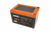 MHPower 6-DZF-15 Trakční gelová baterie 12V/15Ah, Terminál D1 - M5, Deep Cycle