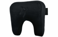 AROZZI Neck Pillow Velvet Black/ ergonomický polštář pod hlavu a krk/ sametově černý