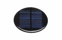 Solární panel mini 5V/110mA, polykrystalický, průměr 90mm