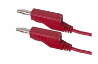 Kabel propojovací 0,35mm2/ 2m s banánky červený HADEX N535