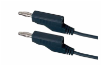 Kabel propojovací 0,35mm2/ 1m s banánky černý HADEX N536