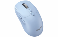 GENIUS NX-8080S BT Tiffany Blue/ duální Bluetooth + 2,4GHz/ 1600 dpi/ bezdrátová/ Copilot/ tichá/ 7tlačítková/ modrá