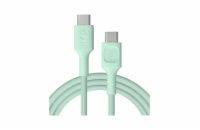 GreenCell Green Cell USB-C kabel 100W, Power stream fast charging, 2 m, zelená Vysoce odolný USB-C kabel s výkonem 100W a délkou 2 m. Technologie Power Stream zajišťuje rychlé nabíjení a kompatibilit