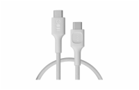 GreenCell Green Cell USB-C kabel 100W, Power stream fast charging, 0.3 m, bílá USB-C kabel s výkonem 100W a technologií Power Stream pro rychlé a bezpečné nabíjení. Krátká délka 0,3 m je ideální pro 