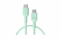 GreenCell Green Cell USB-C kabel 100W, Power flex fast charging, 0.3 m, zelená Odolný a flexibilní USB-C kabel s výkonem 100W pro rychlé nabíjení. Krátká délka 0,3 m je ideální pro přenosná zařízení.