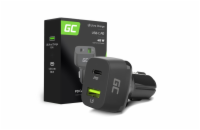 Green Cell Nabíječka do auta USB-C 48W (Power Delivery 30W, QC 3.0)