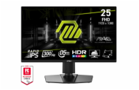 MSI MAG/255PXF/24,5"/IPS/FHD/300Hz/0,5ms/Černá/3R