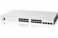 Cisco Catalyst switch C1200-24T-4G (24xGbE,4xSFP,fanless) - REFRESH