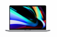 Apple MacBook Pro 16" Touch Bar (2019) Space Gray 16 palců, 16 GB, Intel Core i7-9750H 2.60 GHz, 512 GB NVMe SSD, macOS, 3072 x 1920 px, Intel UHD Graphics 630 + AMD Radeon Pro 5300M 4GB, Bluetooth, 