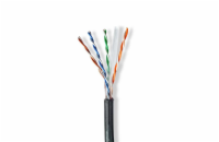 Kabel UTP Cat6e 100m NEDIS CCBG8590BK100S venkovní