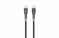 Datový kabel Forever USB-C/USB-C 1m 60W černý