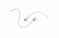 Datový kabel Forever Flexible USB-C/USB-C 2m 60W bílý