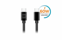 Datový kabel Forever USB-C/USB-C 1m 3A černý