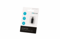 Redukce Forever micro USB > USB-C černá