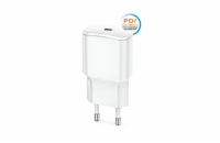 Rychlonabíječka do sítě Forever TC-01 PD 1x USB-C 20W bílá