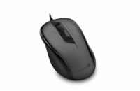 CONNECT IT Optická myš, ergonomická, USB, šedá
