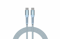 Verbatim magnetický kabel Sync &amp; Charge USB-C to USB-C 60W 120 cm modrý