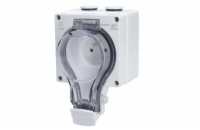 Solight zásuvka IP66, vodotěsná a prachotěsná  - 5B350