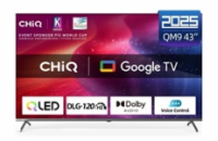CHiQ U43QM9G TV 43", UHD QLED  Google TV