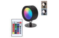 Solight LED nabíjecí RGB světlo, dálkový ovladač, Li-Ion, USB-C