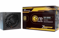 SEASONIC zdroj Core GX-650 ATX 3 / 650W / ATX3.1 / 120mm fan / modulární / 80PLUS Gold