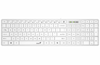 GENIUS Slimstar 126/ Drátová/ Copilot/ USB/ bílá/ CZ+SK layout