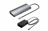 i-tec USB-C Metal Nano 3x Display Dock, 2x HDMI 1x USB-C video, PD 140W + i-tec Universal Charger 140 W