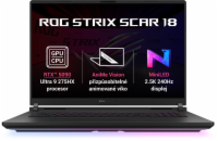 ASUS NTB ROG Strix SCAR 18 (G835LX-NEBULA005X), Ultra 9-275HX, 18" 2560 x 1600, 16GB, 2TB SSD, RTX 5090, W11 Pro, Black