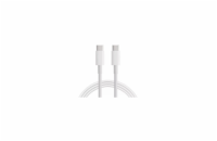 High Quality Kabel USB-C do USB-C pro MacBook 100 cm, 5A 100W, bílý Kabel USB-C do USB-C pro MacBook s délkou 100 cm podporuje nabíjení až 100 W (5 A) a vysokorychlostní přenos dat. Stylový bílý desi