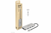 Club3D hub USB-C Gen2 na 10Gbps 4x USB Type-A Hub