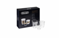 DeLonghi DLSC302 kolekce sklenic Connoisseur - 2x espresso, 2x cappuccino, 2x latte macchiato
